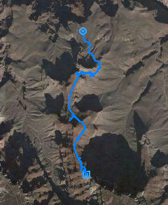 Sateliittikuva alasmenosta