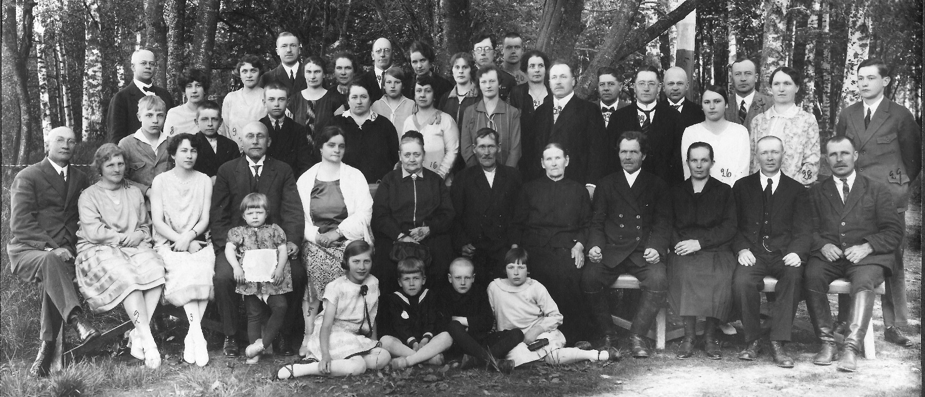 Roschier-sukukuva 
vuodelta 1928, tarkkuus 200 ppi